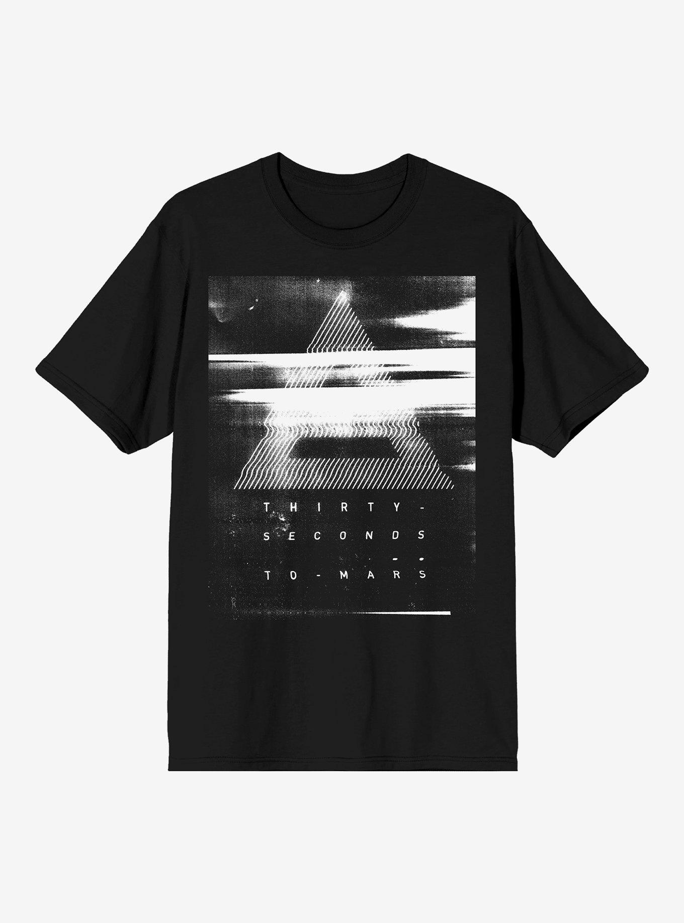 Thirty Seconds To Mars Distorted Triangle T-Shirt | Trending Graphic Tee For Fans