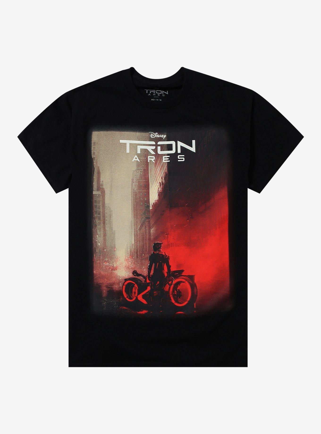Disney Tron Ares Film Poster T-Shirt | Trending Graphic Tee For Fans