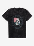 Mofusand Coffee & Donuts Swift Delivery Mineral Wash T-Shirt | Trending Graphic Tee For Fans
