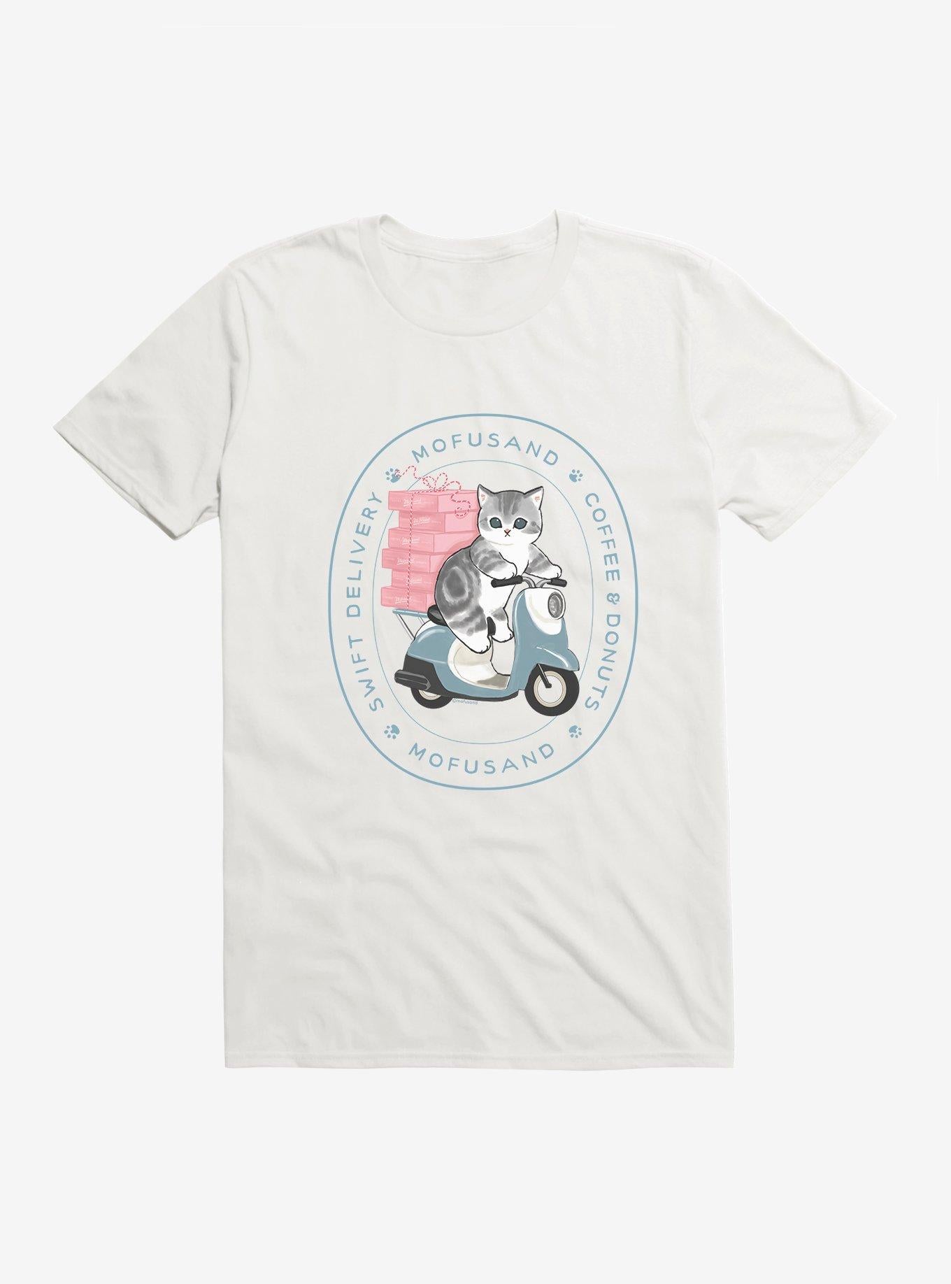 Mofusand Coffee & Donuts Swift Delivery T-Shirt | Trending Graphic Tee For Fans