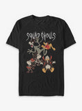 Disney Mickey Mouse & Friends Squad Ghouls T-Shirt | Trending Graphic Tee For Fans