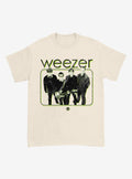 Weezer Green Framed Portrait T-Shirt | Trending Graphic Tee For Fans