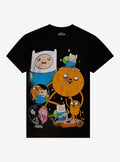 Adventure Time Jake & Finn Collage T-Shirt | Trending Graphic Tee For Fans