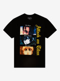 Attack On Titan Trio Eyes T-Shirt | Trending Graphic Tee For Fans