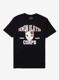 Demon Slayer Kimetsu No Yaiba Mask T-Shirt | Trending Graphic Tee For Fans