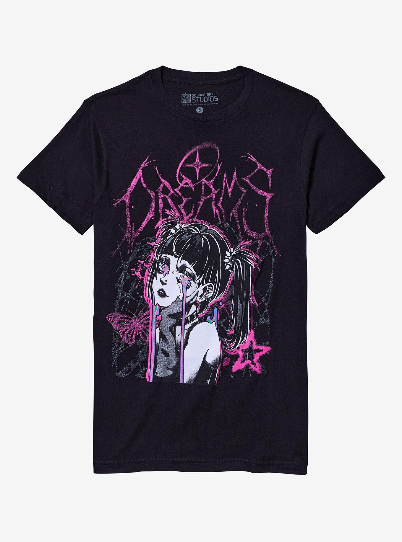 Dreams Rainbow Tears By Square Apple Studios T-Shirt | Trending Graphic Tee For Fans