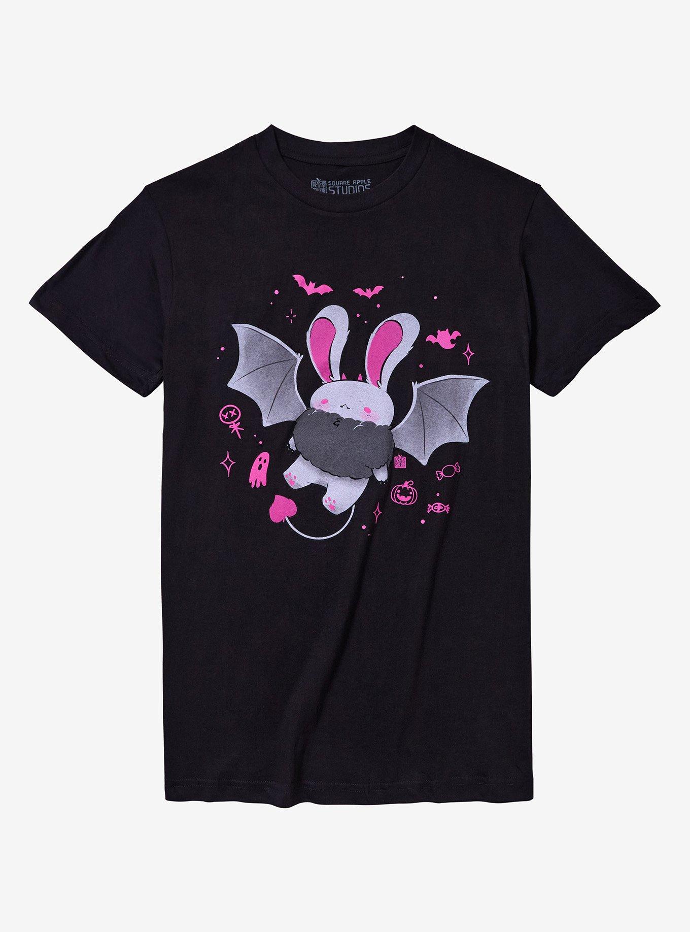 Bunny Bat By Square Apple Studios T-Shirt | Trending Graphic Tee For Fans