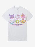 Hello Kitty And Friends Donut Snack Shop T-Shirt | Trending Graphic Tee For Fans