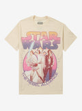 Star Wars Trio Glitter T-Shirt | Trending Graphic Tee For Fans
