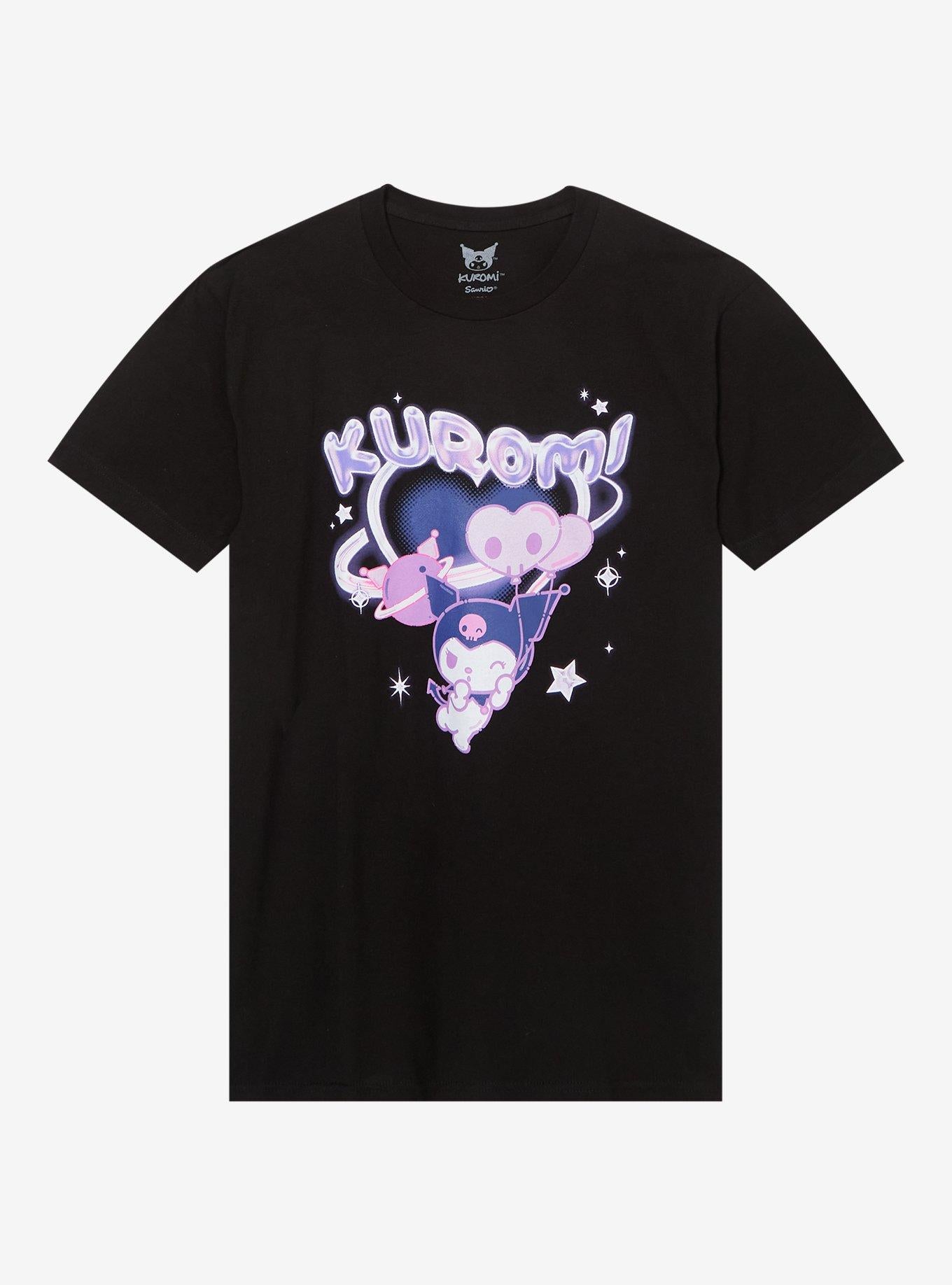 Kuromi Planet Balloons T-Shirt | Trending Graphic Tee For Fans