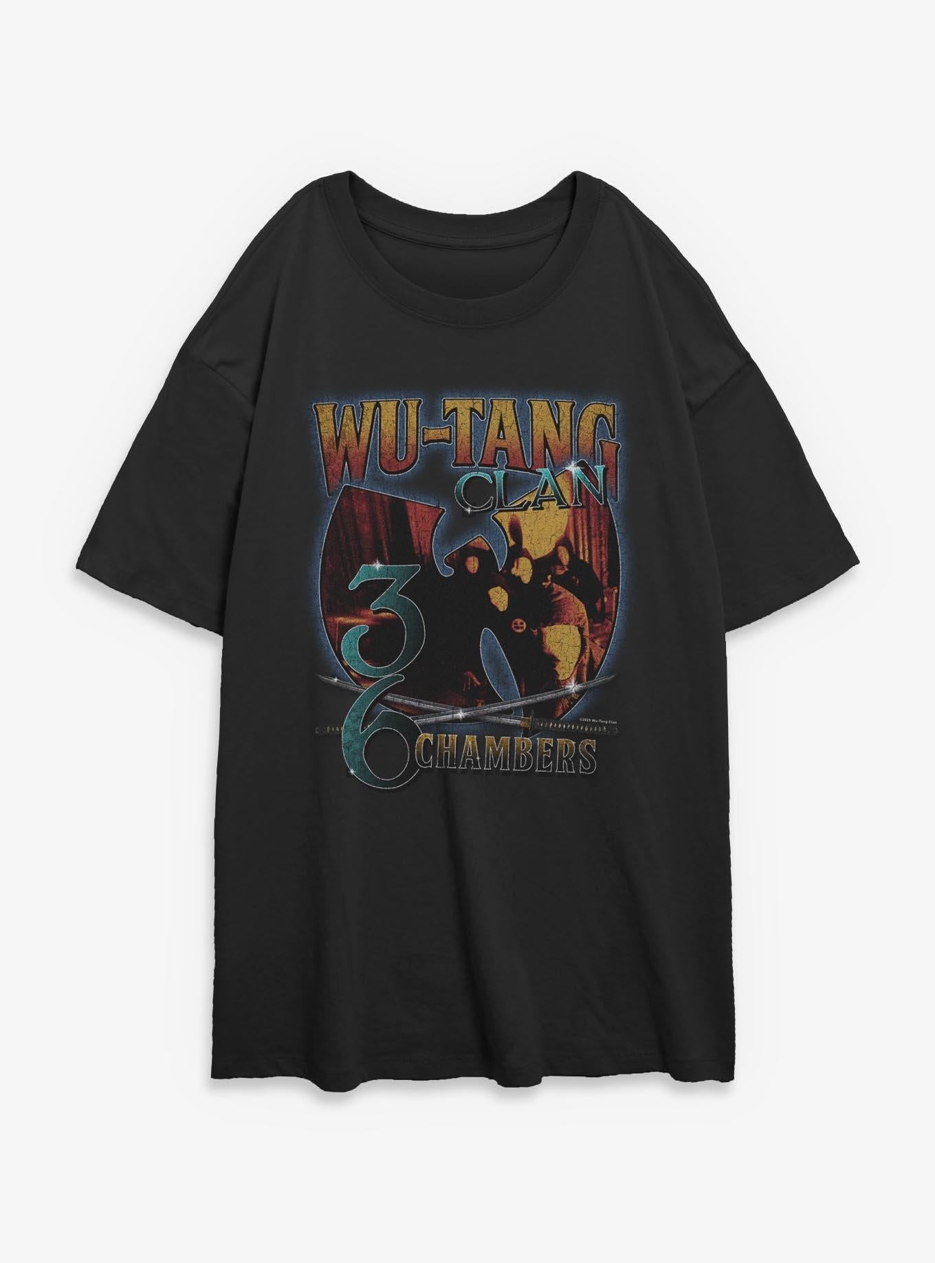 Wu-Tang Clan 36 Chambers Girls Oversized T-Shirt | Trending Graphic Tee For Fans