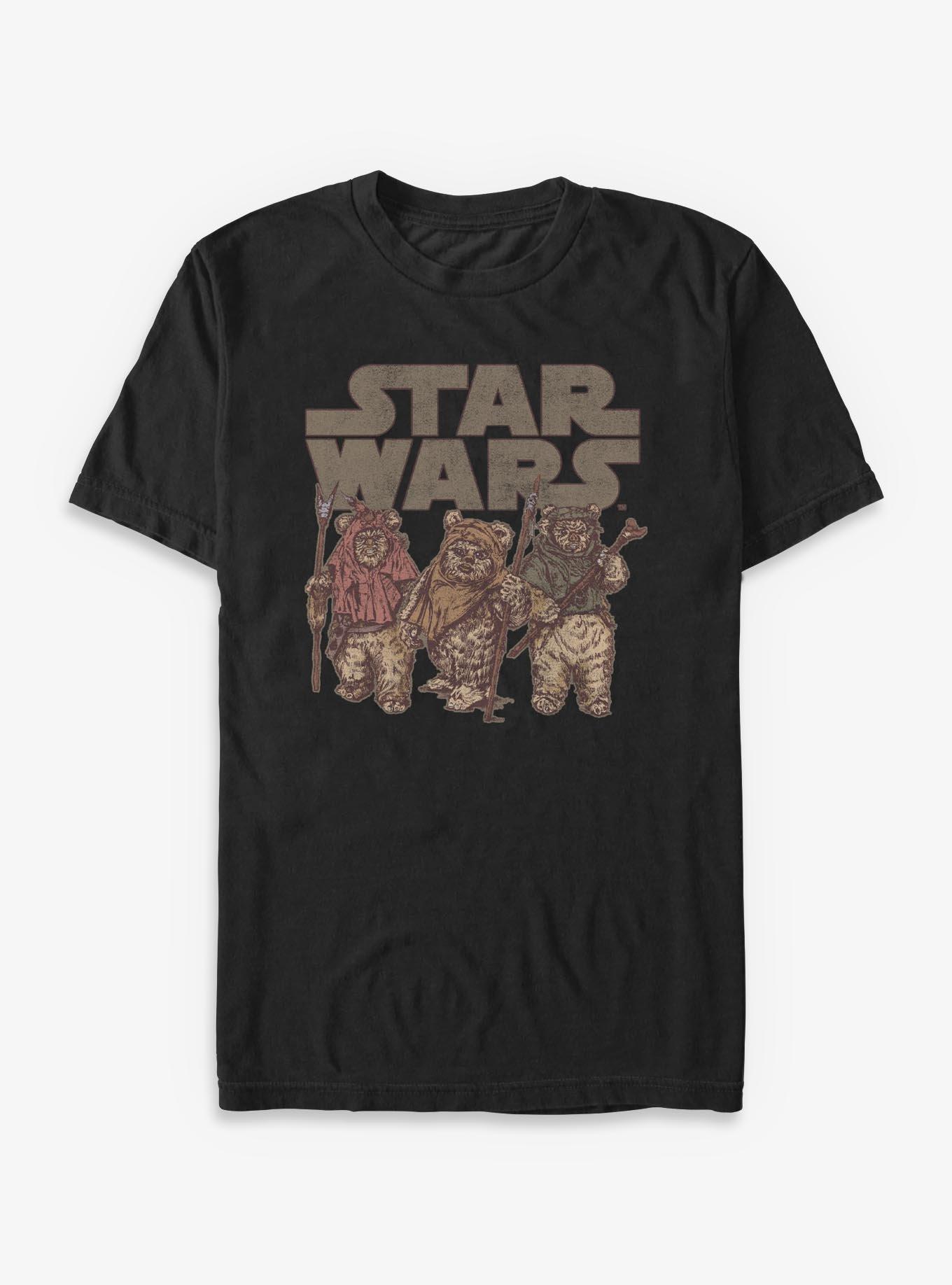 Star Wars Ewok Group T-Shirt | Trending Graphic Tee For Fans