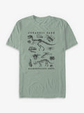 Jurassic Park Flora & Fauna Garment Dye T-Shirt | Trending Graphic Tee For Fans