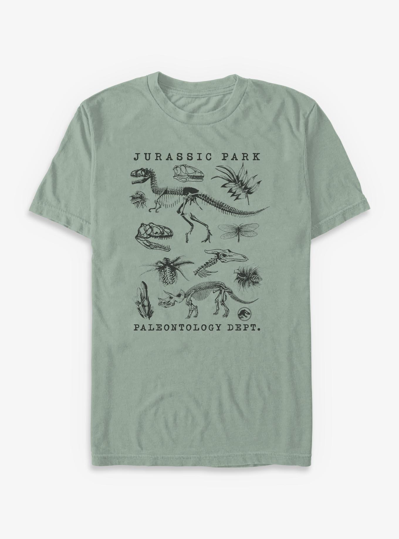 Jurassic Park Flora & Fauna Garment Dye T-Shirt | Trending Graphic Tee For Fans