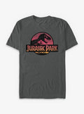 Jurassic Park Logo Garment Dye T-Shirt | Trending Graphic Tee For Fans