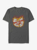 Wu-Tang Clan Fire Logo Garment Dye T-Shirt | Trending Graphic Tee For Fans