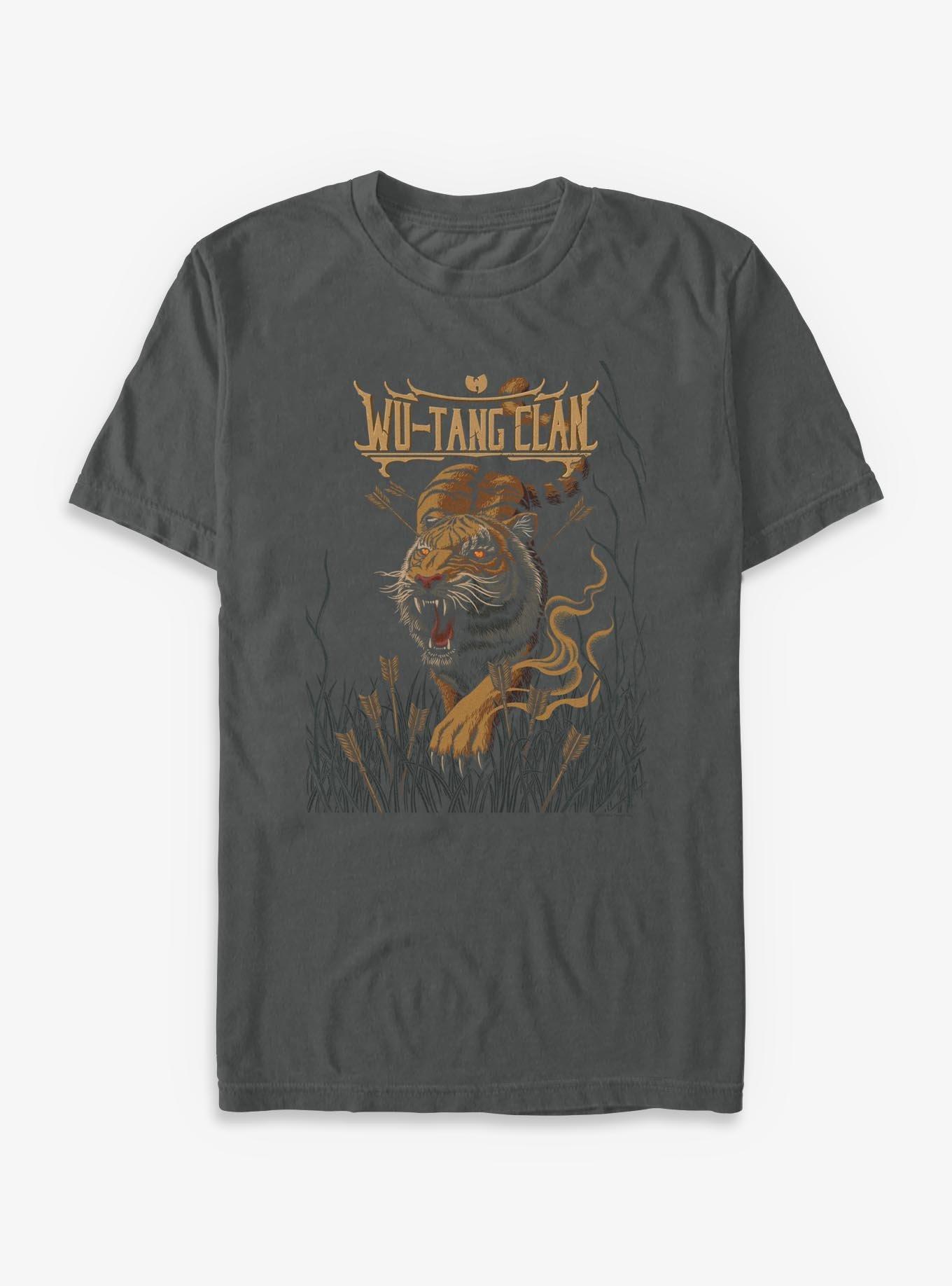 Wu-Tang Clan Tiger And Arrows Garment Dye T-Shirt | Trending Graphic Tee For Fans