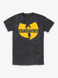 Wu-Tang Clan Logo Mineral Wash T-Shirt | Trending Graphic Tee For Fans