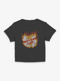 Wu-Tang Clan Fire Logo Girls Baby T-Shirt | Trending Graphic Tee For Fans