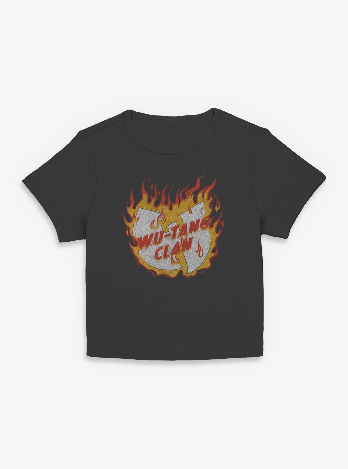 Wu-Tang Clan Fire Logo Girls Baby T-Shirt | Trending Graphic Tee For Fans