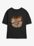 Wu-Tang Clan Fire Logo Girls Skimmer T-Shirt | Trending Graphic Tee For Fans
