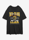 Wu-Tang Clan New York Basketball 1993 Girls Oversized T-Shirt | Trending Graphic Tee For Fans