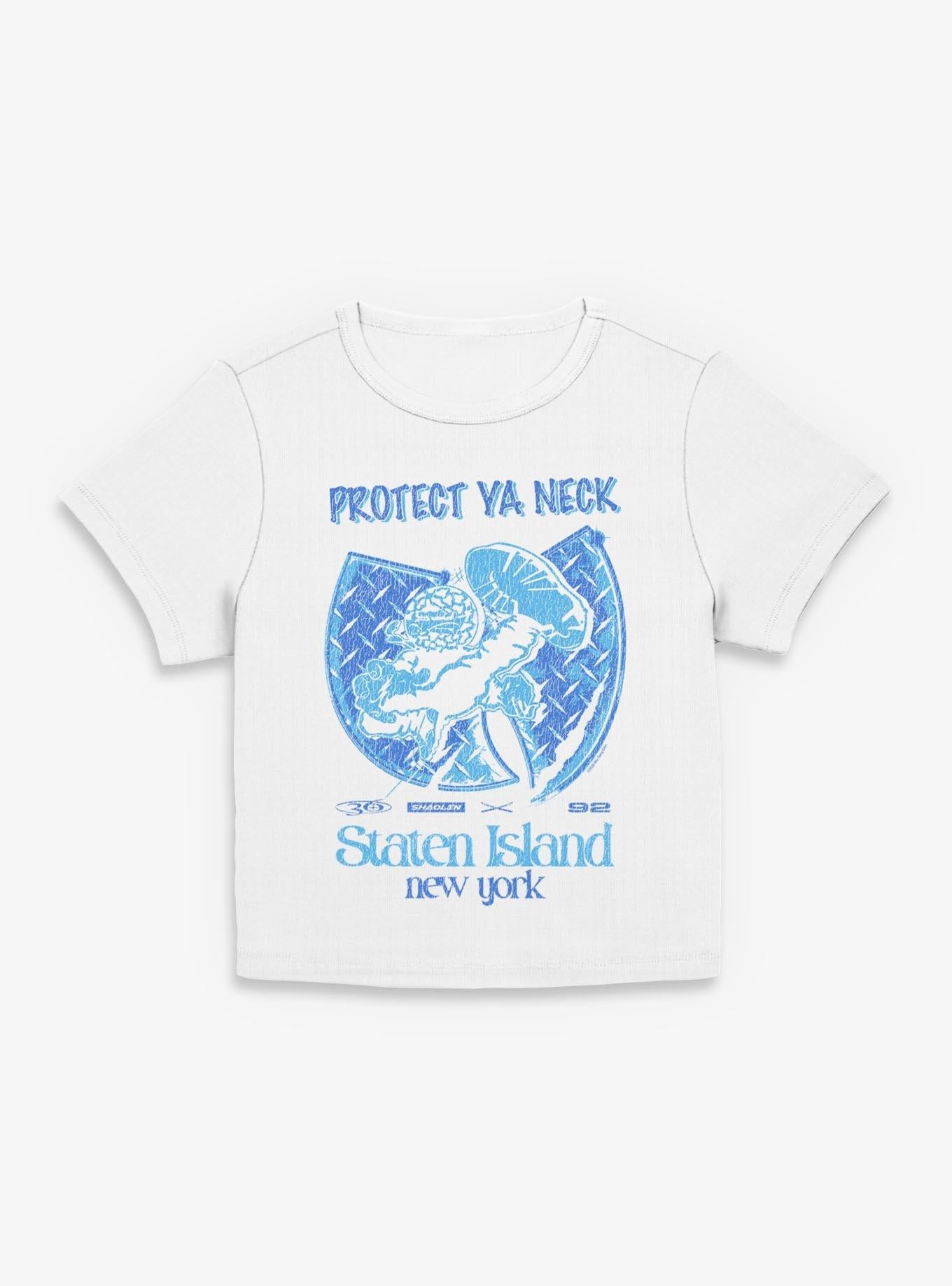 Wu-Tang Clan Protect Ya Neck Staten Island New York Girls Baby T-Shirt | Trending Graphic Tee For Fans