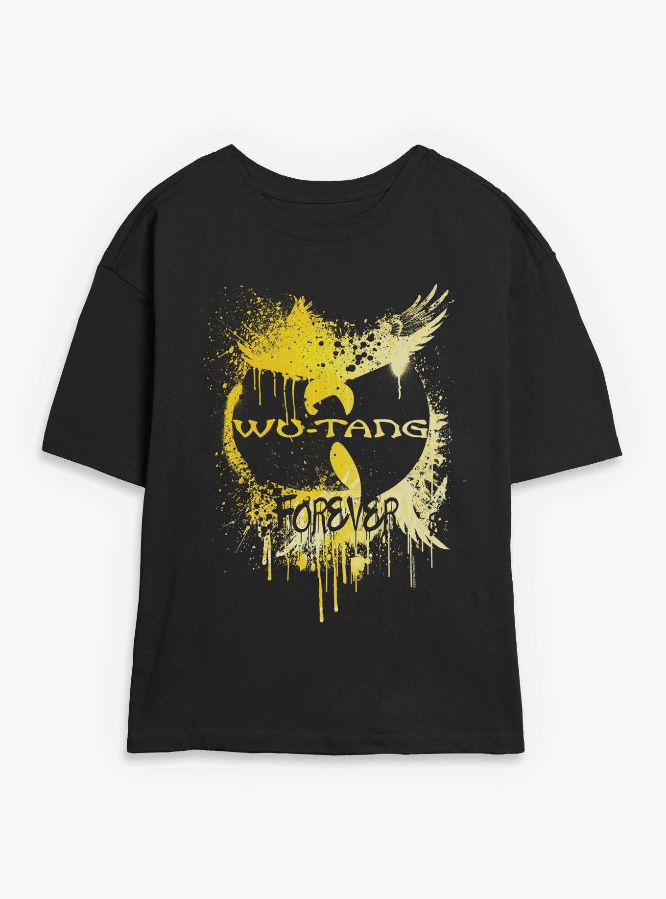 Wu-Tang Clan Paint Splash Girls Skimmer T-Shirt | Trending Graphic Tee For Fans