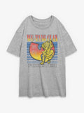 Wu-Tang Clan Forever Tiger Logo Girls Oversized T-Shirt | Trending Graphic Tee For Fans