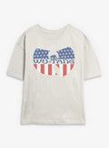 Wu-Tang Clan American Flag Girls Skimmer T-Shirt | Trending Graphic Tee For Fans