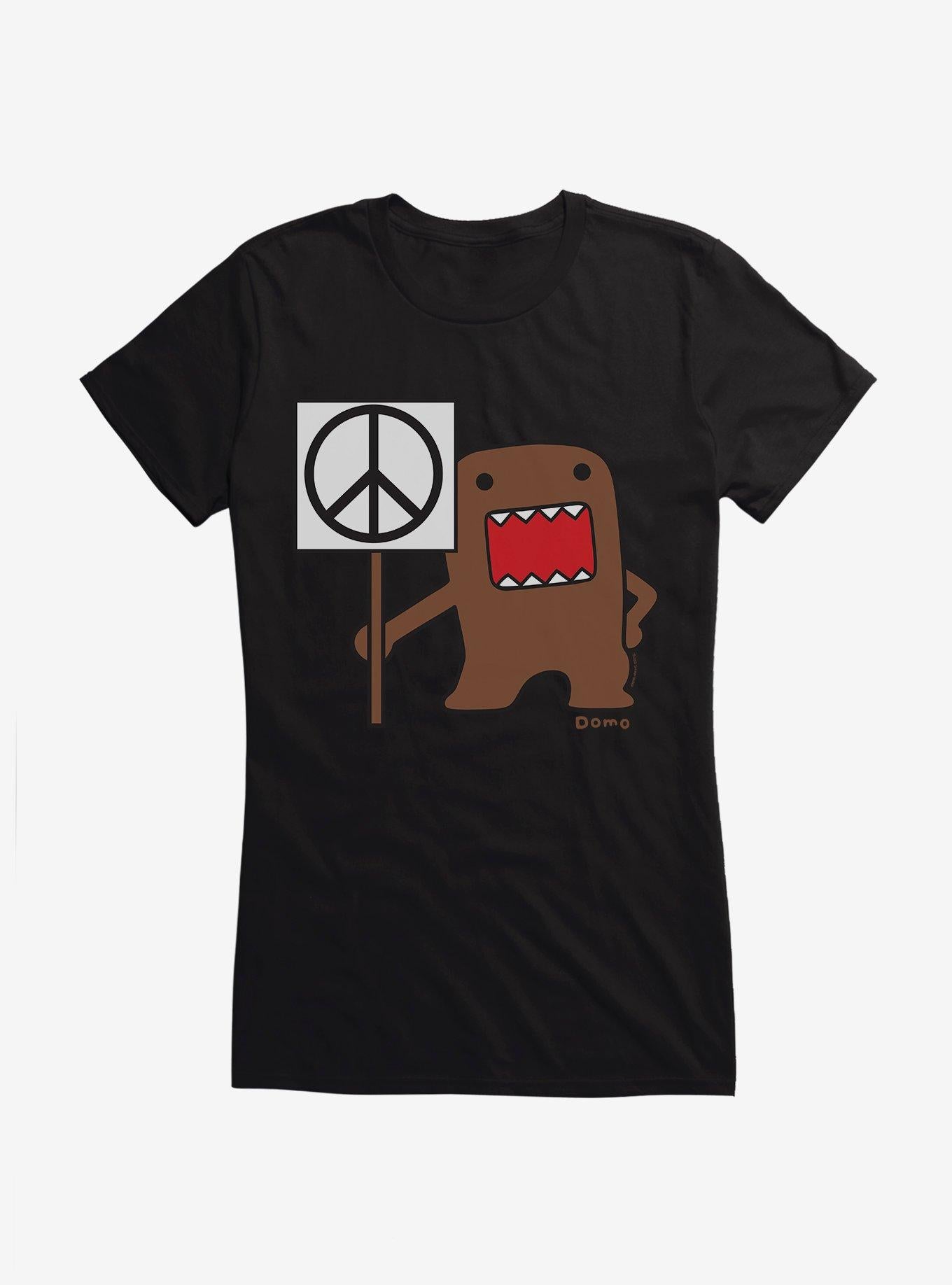 Domo For Peace Girls T-Shirt | Trending Graphic Tee For Fans