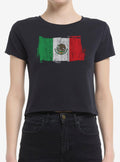 Mexico Flag Girls Baby T-Shirt | Trending Graphic Tee For Fans