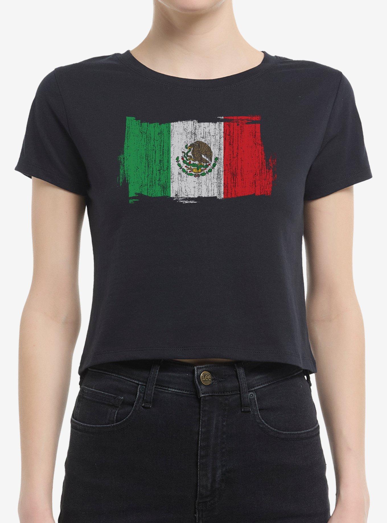 Mexico Flag Girls Baby T-Shirt | Trending Graphic Tee For Fans