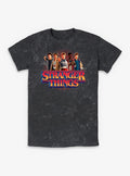 Stranger Things Crew Mineral Wash T-Shirt | Trending Graphic Tee For Fans