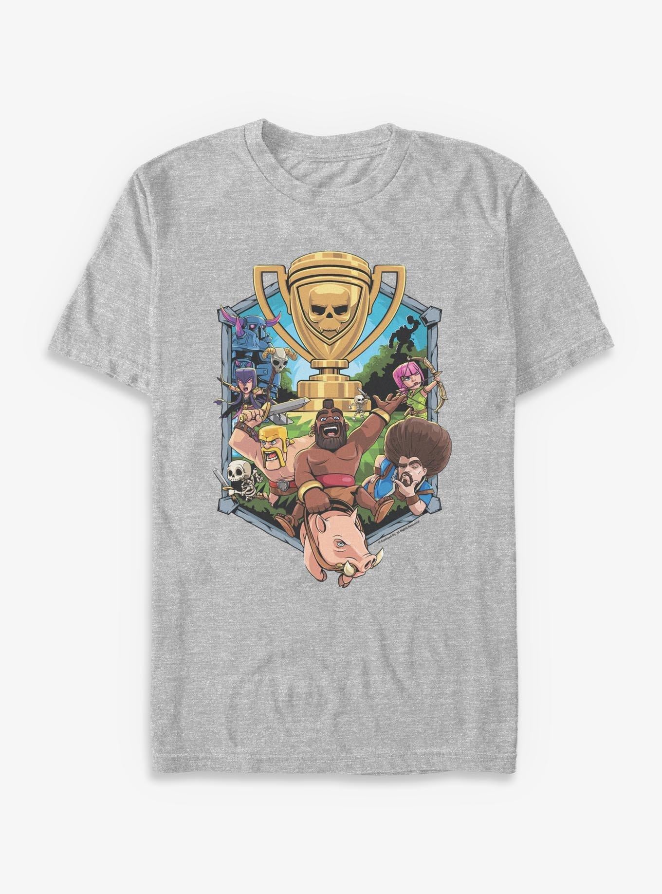 Clash of Clans Championship Cup T-Shirt | Trending Graphic Tee For Fans