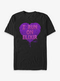 Clash of Clans I Run On Elixir T-Shirt | Trending Graphic Tee For Fans