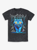 KPop Demon Hunters Derpy Rock Mineral Wash Hot Topic Exclusive T-Shirt | Trending Graphic Tee For Fans