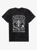 Fourth Wing Basgiath War College Dragon Head Mineral Wash Hot Topic Excluisve T-Shirt | Trending Graphic Tee For Fans