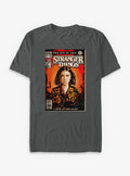 Stranger Things Comic Book Garment Dye T-Shirt | Trending Graphic Tee For Fans