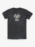 Stranger Things Skull Logo Mineral Wash T-Shirt | Trending Graphic Tee For Fans