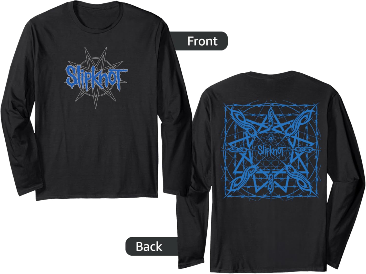 Slipknot Tribal Black Long Sleeve Apparel | Viral Streetwear Style
