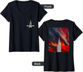 Womens Sir Michael NYC V-Neck Apparel | US Best Seller