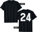 Jersey Uniform Number 24 Apparel | Trending 2025