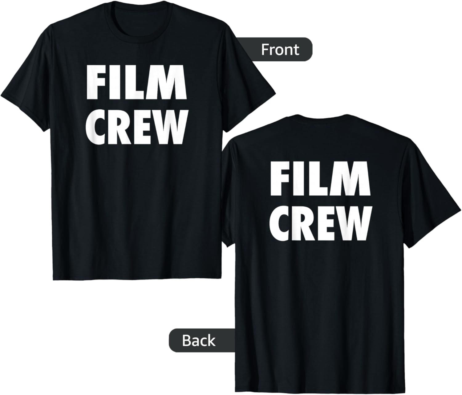 Film Crew T Shirt Front & Back Location Shooting & Movie T T-Shirt | Trending 2025 | Comfort Daily Wear