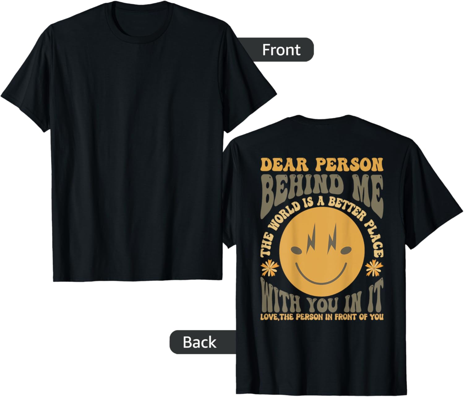 Dear Person Behind Me Apparel | Top Conversion Title | Aesthetic Casual Look