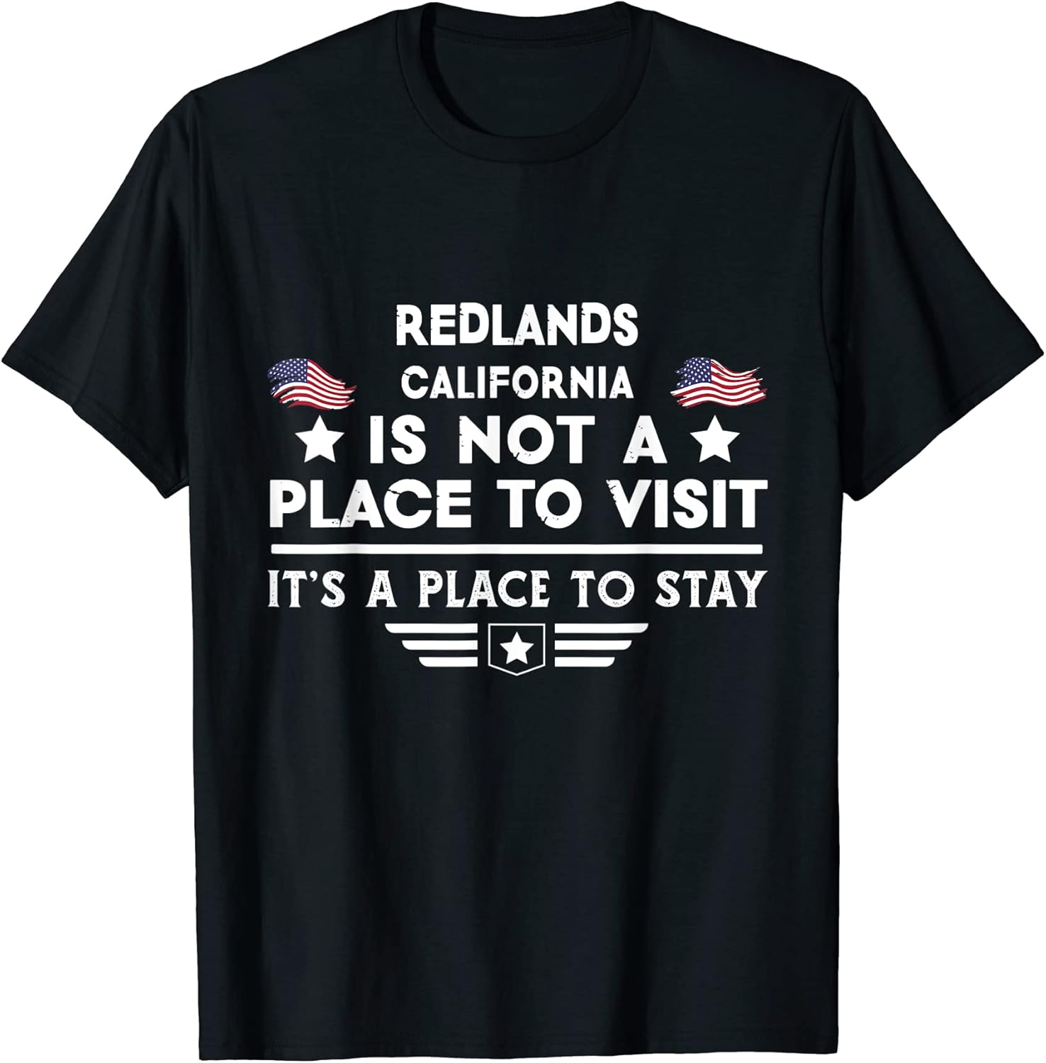 Redlands California Place to stay USA Town Home City Apparel | Bestseller Style | High CTR Boost