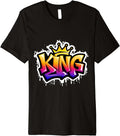 King Graffiti Street Wall Art for Graffiti Makers Premium T-Shirt T-Shirt | High Search Volume | Aesthetic Fit