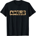 Funny Amelie Leopard Print Personalized Name Amelie Apparel Premium Print Fan Favorite