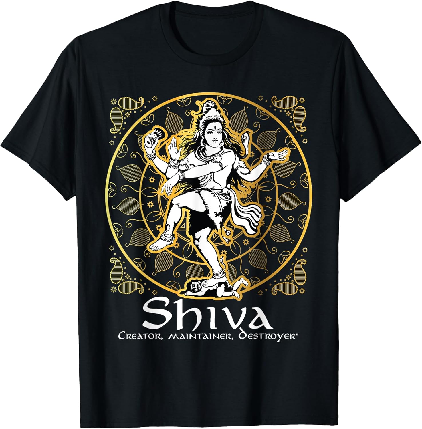 Shiva 'Creator, Maintainer, Destroyer' Hindu Gods Lord Shiva Apparel | Premium Quality | Aesthetic Fit