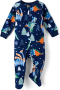 The Children's Place Baby Boys' and Toddler Fleece Long Sleeve Zip Front One Piece Footed Pajamas,Sleep & Play T-Shirt | Bestseller Style | ...
